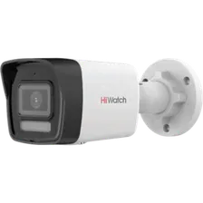 DS-I450M(C)(2.8mm) HiWatch 4Мп уличная цилиндрическая IP-камера с гибридной Smart-подсветкой и встроенным микрофоном