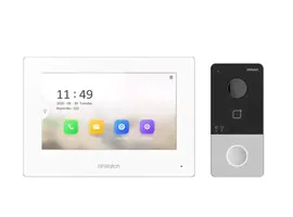 IP-комплект видеодомофона и вызывной панели с WiFi HiWatch DS-D100IKWF
