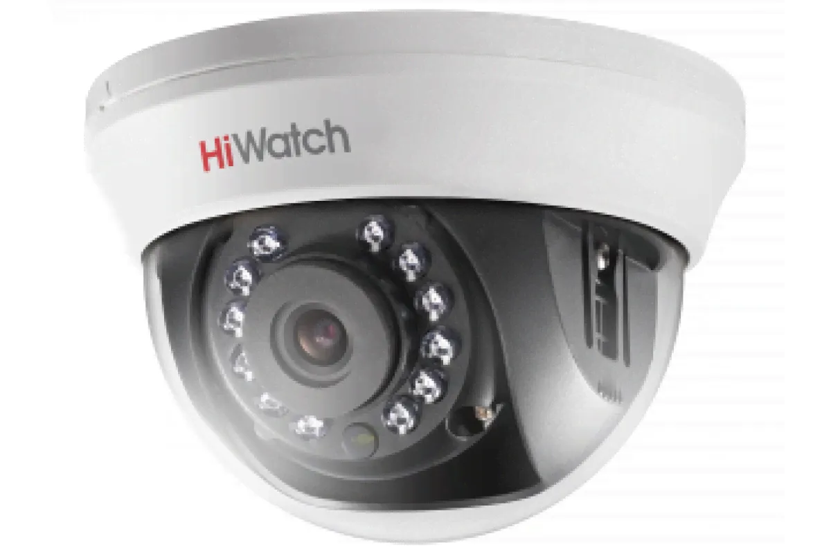 Купольная HD-TVI-видеокамера Hiwatch DS-T201(B)(3.6mm)-0