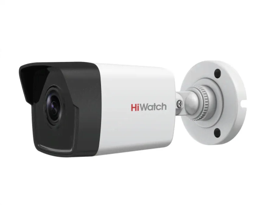 4Мп уличная цилиндрическая IP-камера с EXIR-подсветкой до 30м Hiwatch DS-I400(D)(2.8mm)