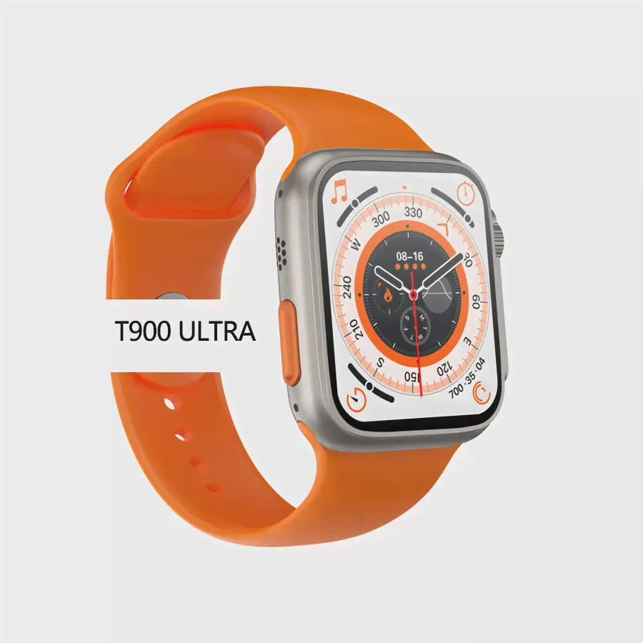 Умные часы последней серии 8, водонепроницаемые IP68, T900 ultra hiwatch plus s8 ultra, умные часы Reloj Inteligente (art.: 3920bf2bffb0b)