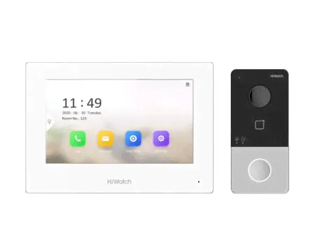 IP-комплект видеодомофона и вызывной панели с WiFi HiWatch DS-D100IKWF