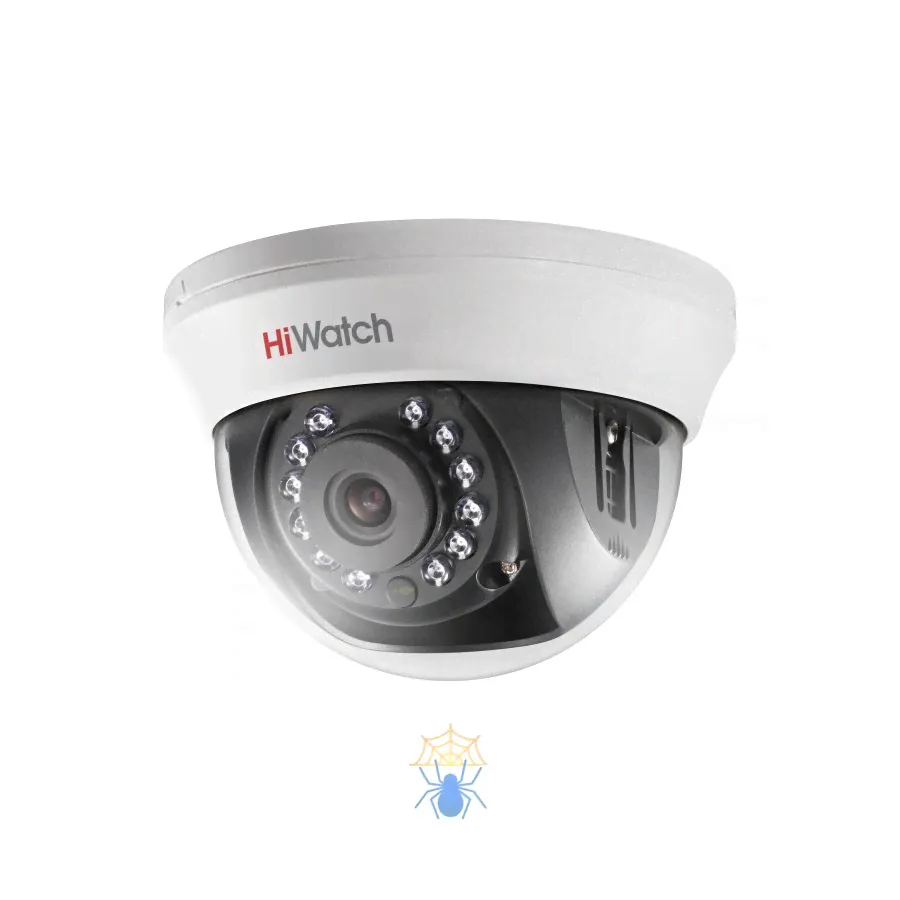 Видеокамера мультиформатная купольная HiWatch DS-T201(B) (2.8 mm) DS-T201(B)(2.8MM)