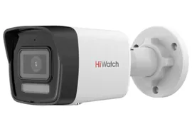 HiWatch DS-I850M(C) (2.8 mm) 8Мп цилиндрическая IP-видеокамера с EXIR-подсветкой до 30м и микрофоном