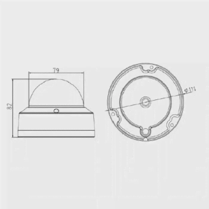 IP-камера HiWatch DS-I122(12 mm)-1