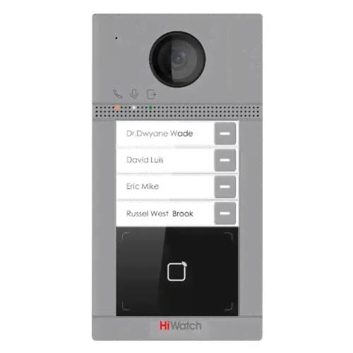 VDP-D4214W/Flush вызывная панель HiWatch-0