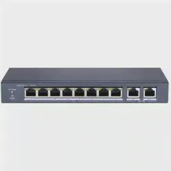 Коммутатор Hikvision HiWatch DS-S1008P-0