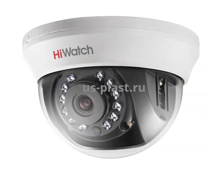 HiWatch DS-T201(B) (3.6mm) 2Мп купольная HD-TVI камера