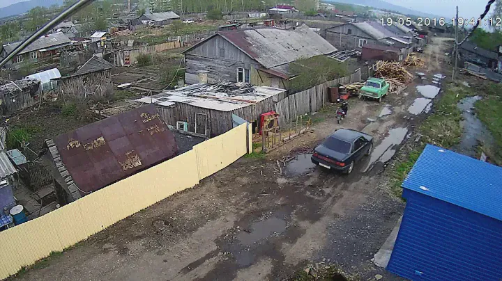 Дневной тест Onvif 1080P-PTZ-IP-Camera с AliExpress.