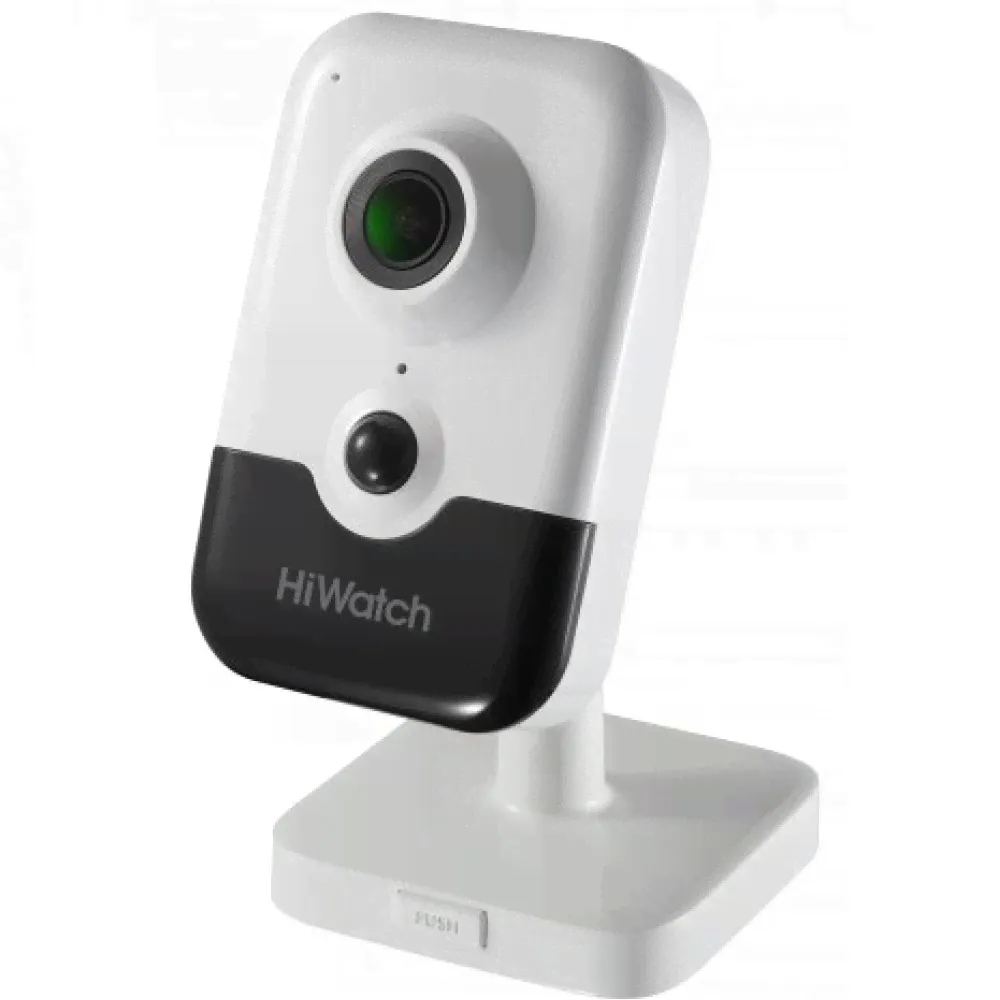 Компактная камера HiWatch IPC-C042-G0/W, 2.8мм, 4Мп, 1520p, PoE, MicroSD, True WDR, PIR, микрофон, Wi-Fi