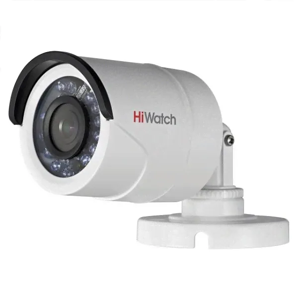 HiWatch DS-I120 (4 mm) Цилиндрическая IP-видеокамера с ИК-подсветкой до 15м (1,3 Mp)-0