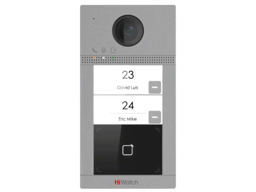 IP Вызывная панель HiWatch VDP-D4212W(B)-0