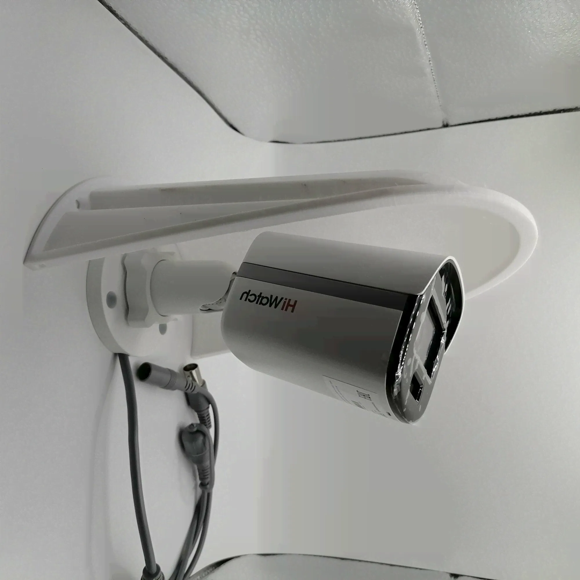 Защитный козырек для камеры видеонаблюдения Ракушка-XL 3D-печать HIKVISION HIWATCH DAHUA (,белый) защита камеры от дождя, льда, снега в Москве-0