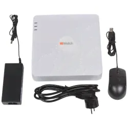 Четырехканальный ip регистратор HIWATCH АВ5062765 ds n204p(c)-0
