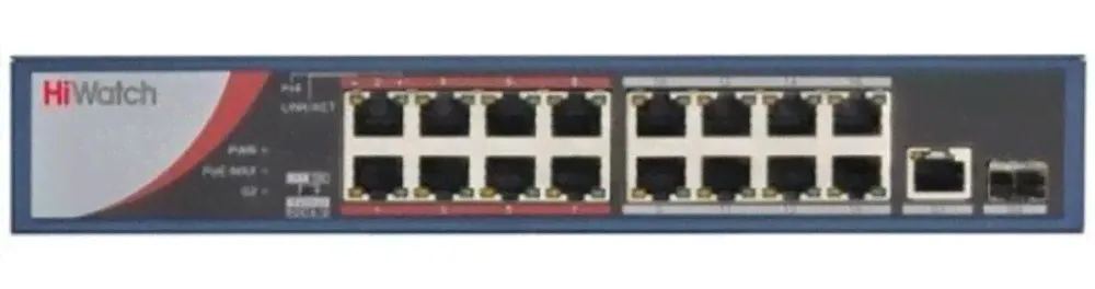 Коммутатор 5port 10/100Mbit HiWatch DS-S504P(B)-0