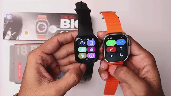 i8 Pro Max vs T900 Ultra Smart Watch Side By Side Comparison